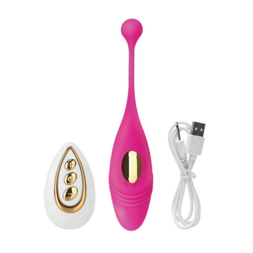 Huevo Alargado Vibrador inalámbrico recargable